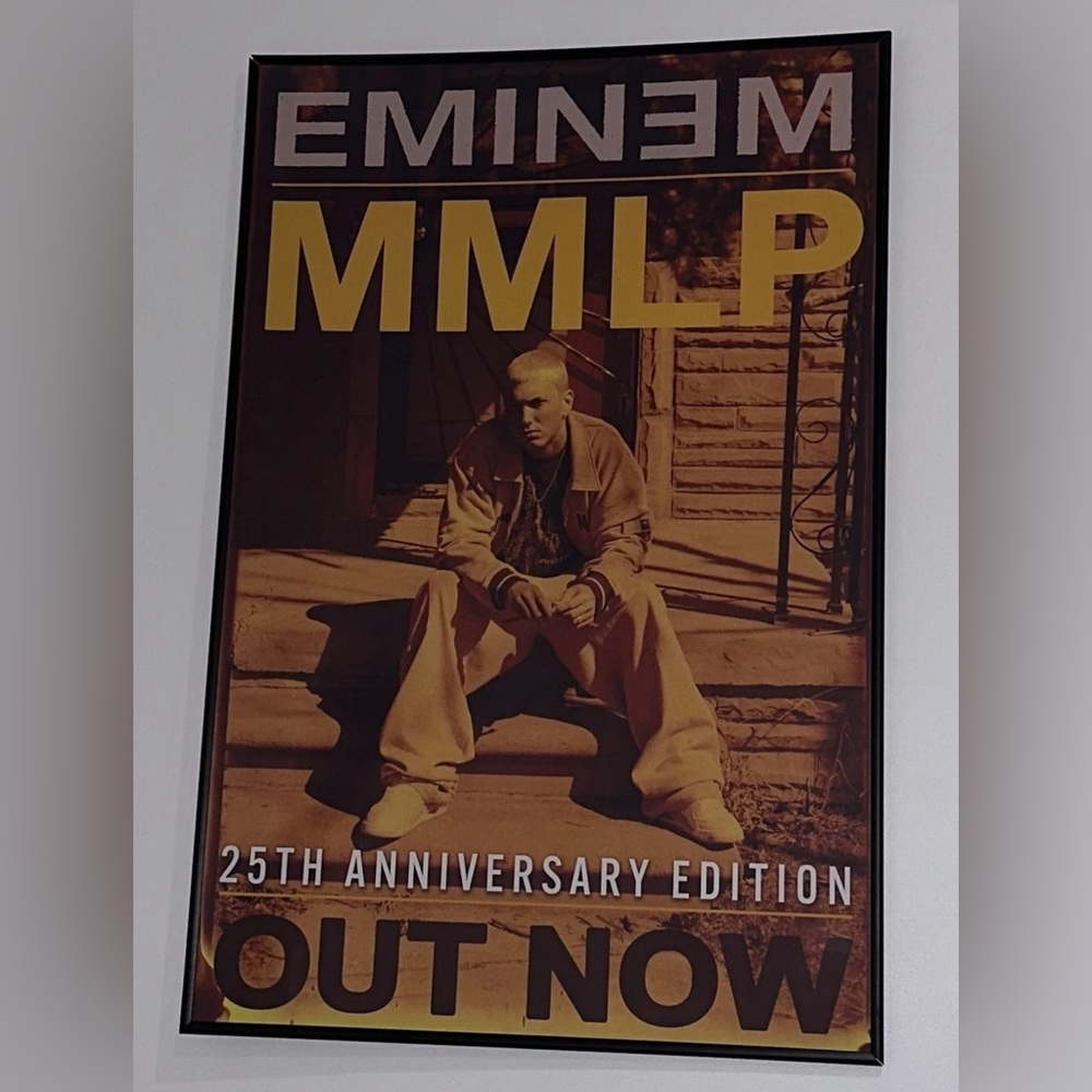 Lot of 4 Eminem Promotional Posters The Marshall Mathers LP 25th Anniv. 24x36